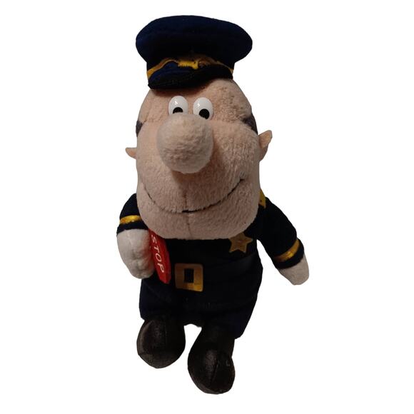 CVS Stuffins Traffic Cop 8" Vintage Frostys Winter Wonderland - Picture 1 of 10